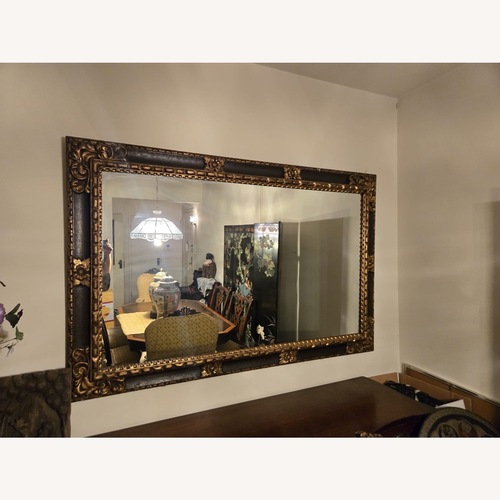 Used Large Vintage French Baroque Style Mirror for sale on AptDeco