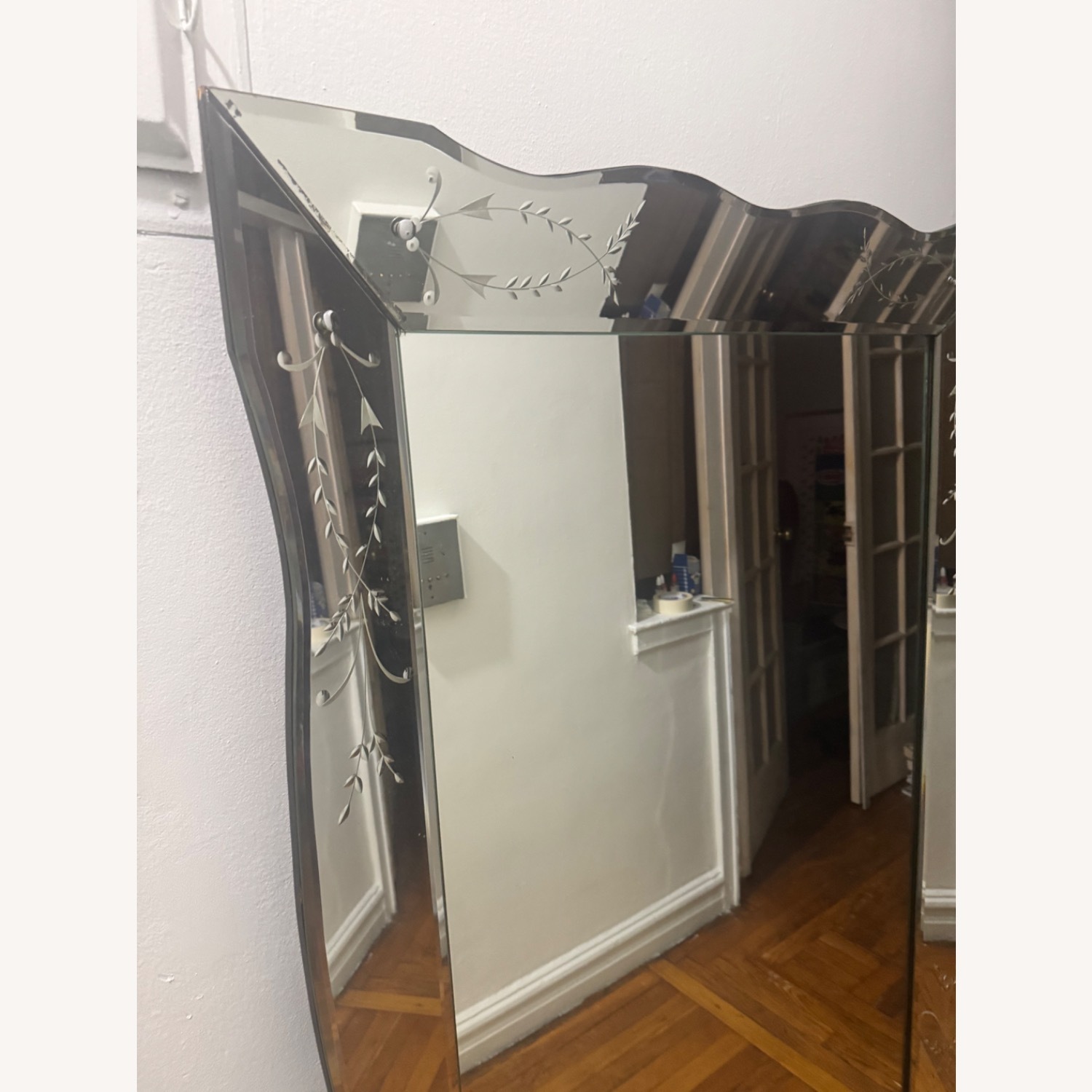 Art Deco Shadow Box Mirror  - image-2