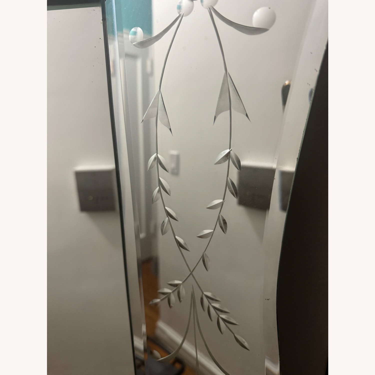 Art Deco Shadow Box Mirror  - image-5
