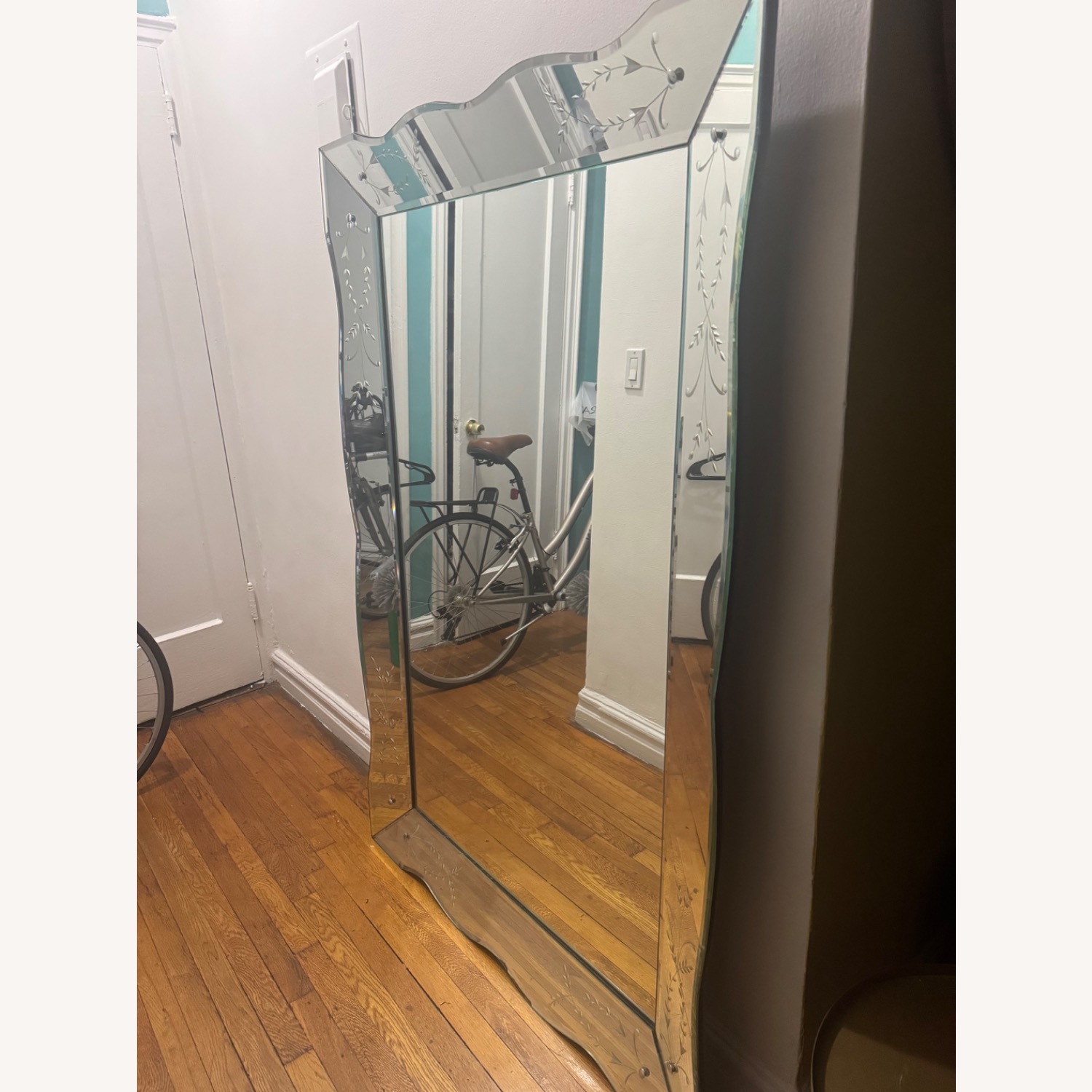 Art Deco Shadow Box Mirror  - image-6