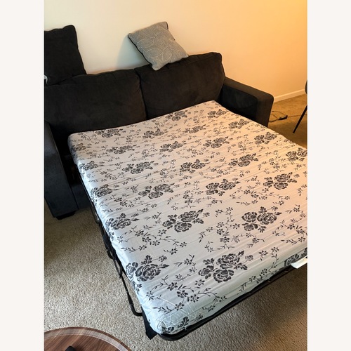 Used Ashley Furniture Altari Blue Fabric Sleeper Sofa for sale on AptDeco