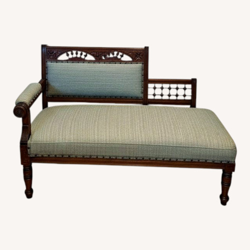 Used Vintage/Antique Finds Natural Wood 2 Seater Sofa for sale on AptDeco