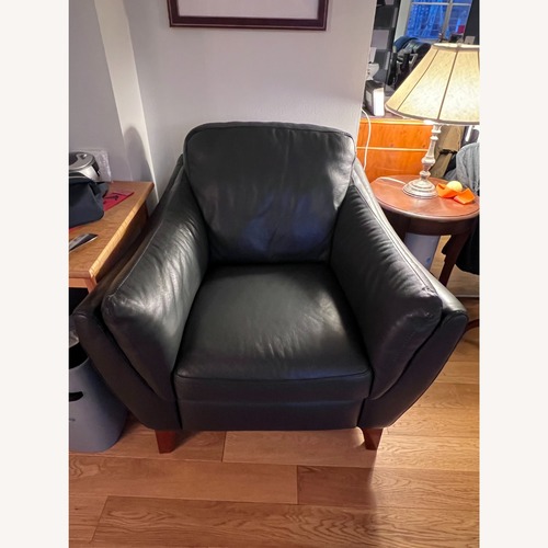 Used Natuzzi Editions Leather Chair for sale on AptDeco