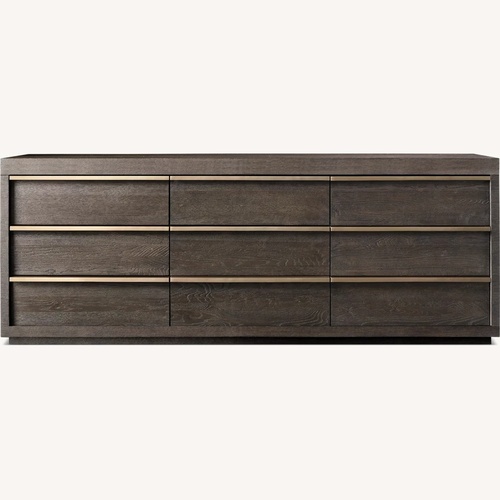 Used Restoration Hardware Bezier 9 Drawer Dresser for sale on AptDeco