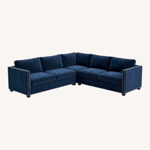 Used Crate & Barrel Dryden 3+ Piece Sectional Down filled for sale on AptDeco