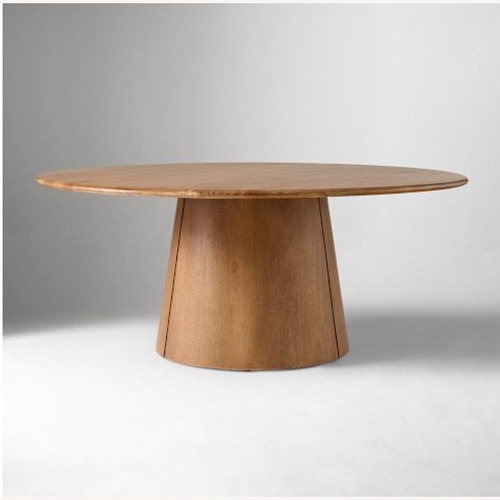 Used West Elm Anton Natural Wood Dining Table for sale on AptDeco