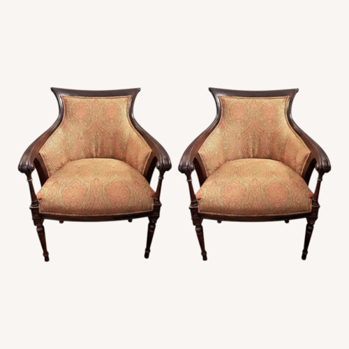 Used Old Hickory Bat Company Light Brown Armchair for sale on AptDeco
