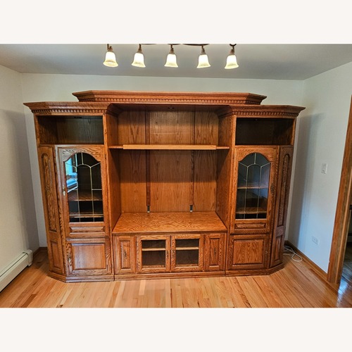 Used Vintage 65" TV 4 Piece Entertainment Unit for sale on AptDeco
