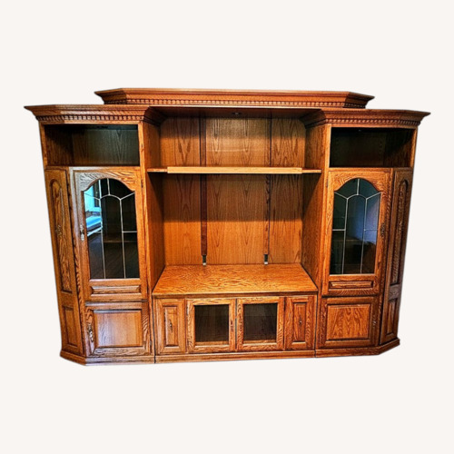 Used Vintage 65" TV 4 Piece Entertainment Unit for sale on AptDeco