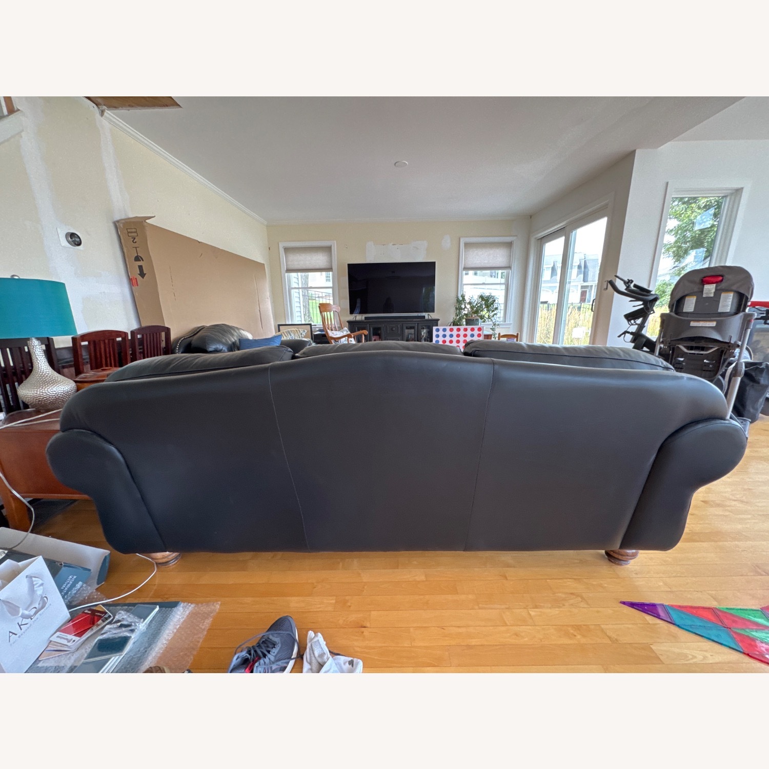 3 Seater Leather Sofa  - image-5