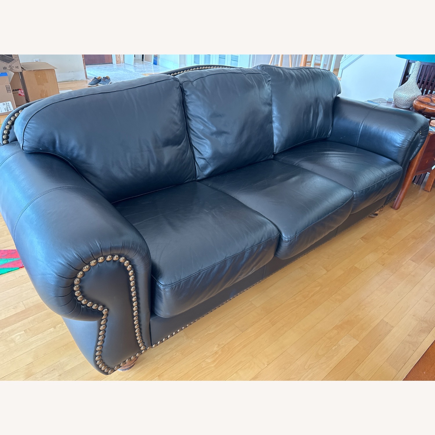 3 Seater Leather Sofa  - image-3