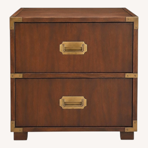 Used Baker Furniture Campaign Nightstands for sale on AptDeco