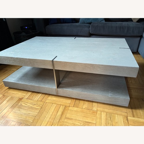 Used Restoration Hardware Verrazano Rectangular Coffee Table for sale on AptDeco