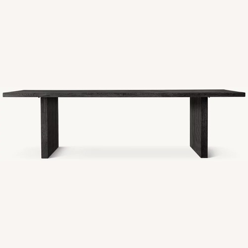 Used Restoration Hardware Dark Brown Dining Set for sale on AptDeco