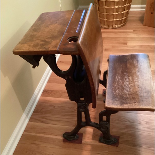 Used Antique School Desk for sale on AptDeco