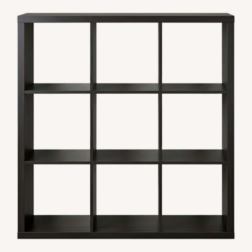 Used IKEA Black Wood Bookcase for sale on AptDeco
