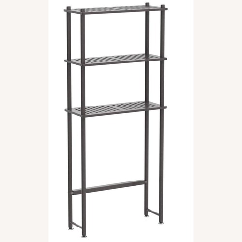 Used Amazon Dark Brown Wood Media Storage for sale on AptDeco