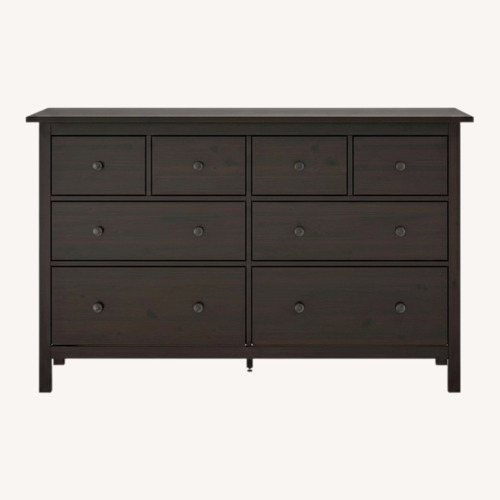Used IKEA Black Wood Dresser for sale on AptDeco