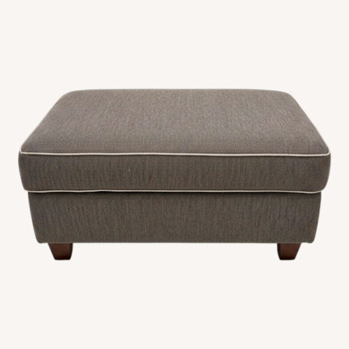 Used  Dark Gray Storage Ottoman for sale on AptDeco
