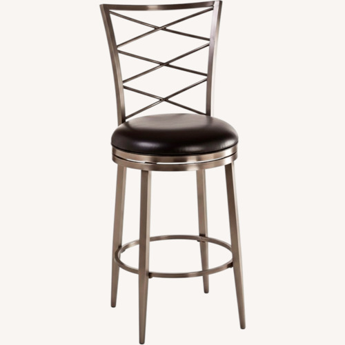 Used Hillsdale Furniture Black Stool for sale on AptDeco