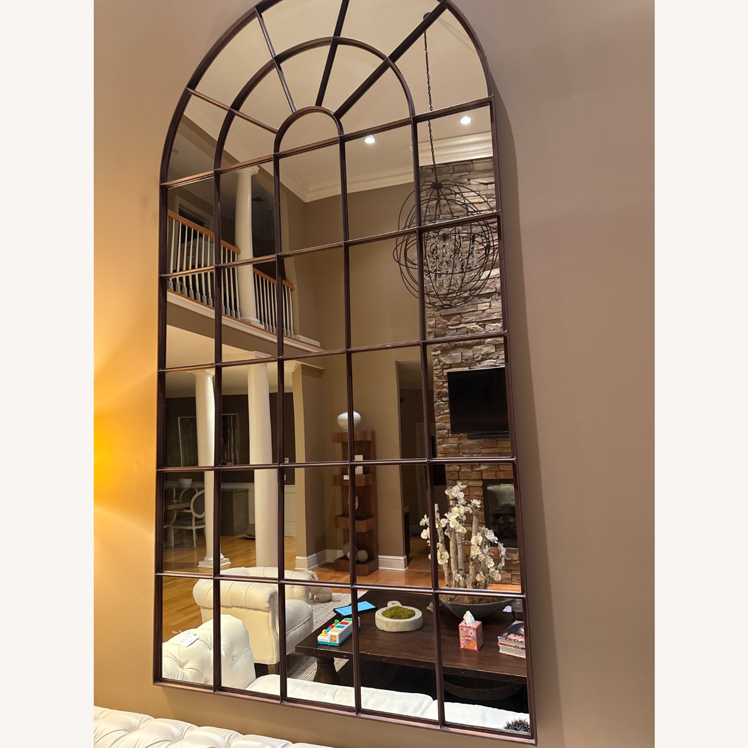 Restoration Hardware Palladian Mirror - image-2