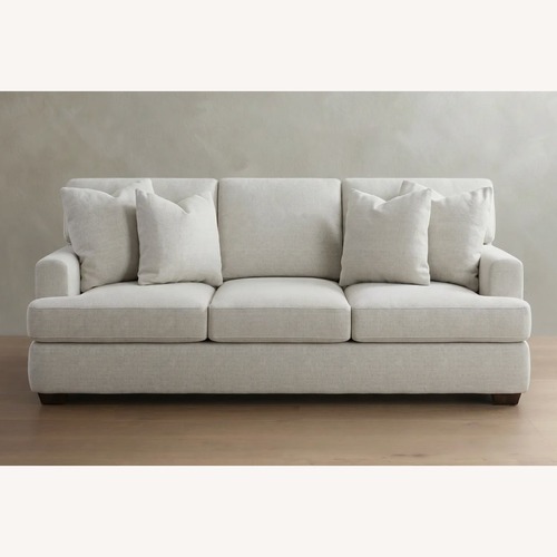 Used Wayfair Light Gray Fabric 3+ Seater Sofa for sale on AptDeco