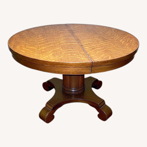 Used Vintage/Antique Finds Light Brown Dining Table for sale on AptDeco