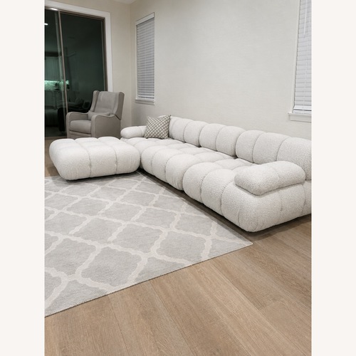 Used Rove Concepts White 3+ Piece Sectional for sale on AptDeco