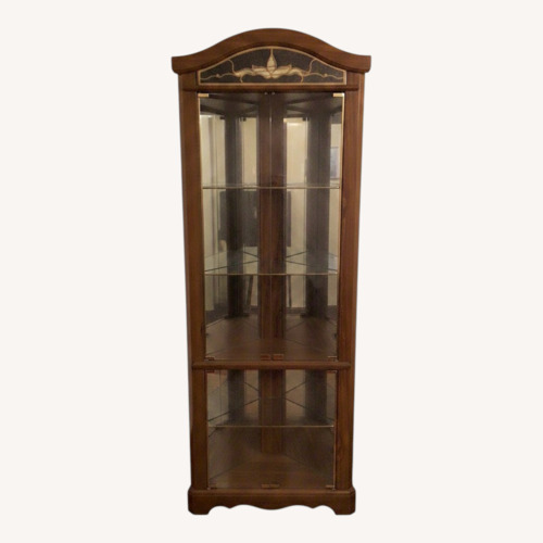Used Vintage/Antique Dark Brown Wood Décor for sale on AptDeco