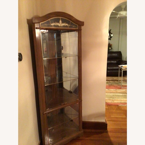 Used Vintage/Antique Dark Brown Wood Décor for sale on AptDeco