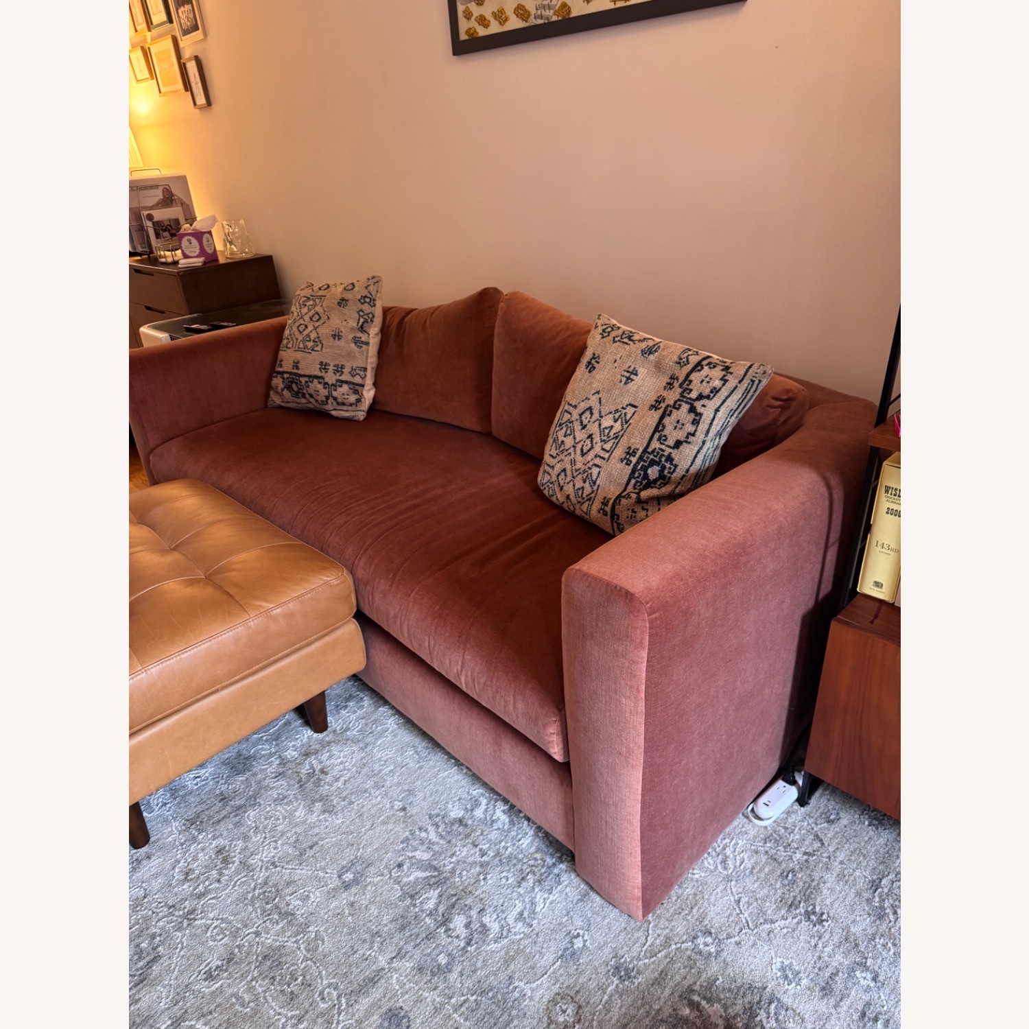Room & Board 86” Hannah Sofa in Windsor Clay - image-3