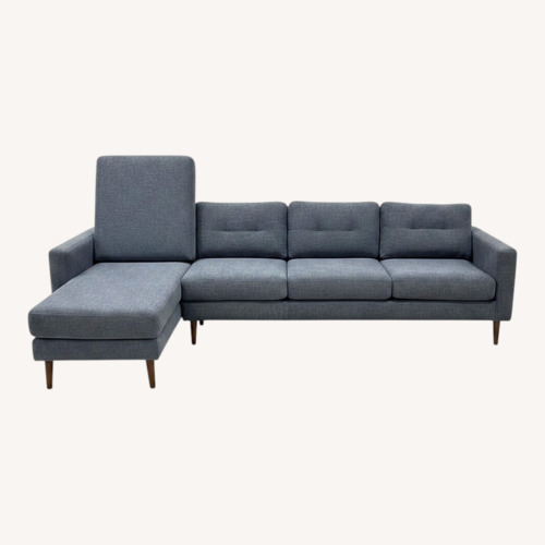 Used Nomad King Reversible Chaise Sectional Heather for sale on AptDeco