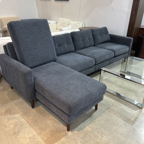 Used Nomad King Reversible Chaise Sectional Heather for sale on AptDeco