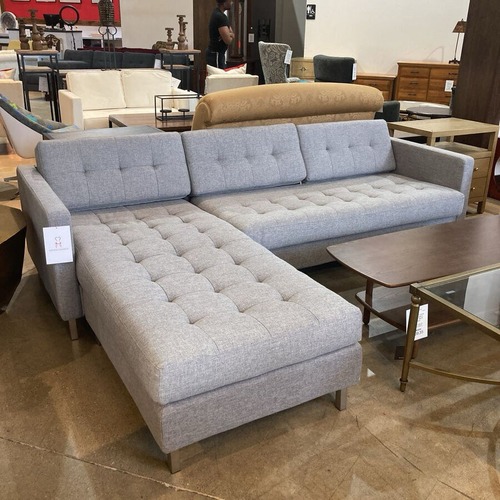 Used CB2 Ditto II Reversible Chaise Sectional for sale on AptDeco