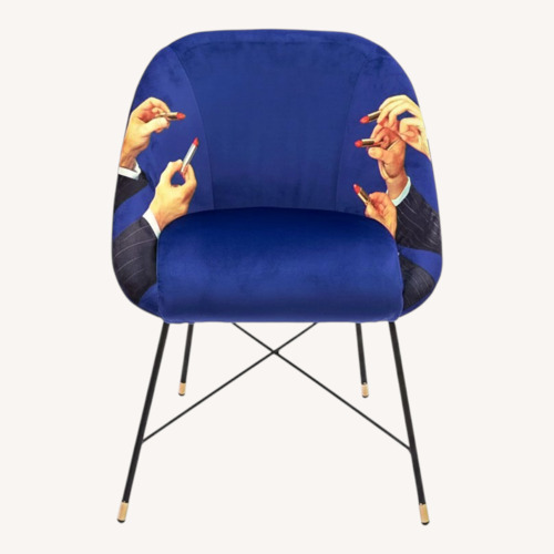 Used Seletti x TOILETPAPER Lipstick Chair for sale on AptDeco