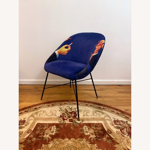 Used Seletti x TOILETPAPER Lipstick Chair for sale on AptDeco