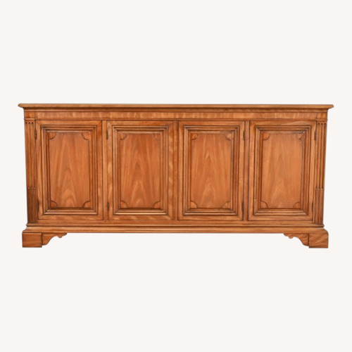 Used Kindel Furniture Light Brown Wood Sideboard for sale on AptDeco