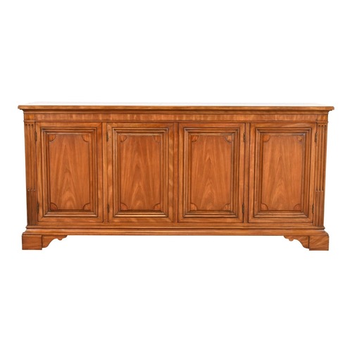 Used Kindel Furniture Light Brown Wood Sideboard for sale on AptDeco