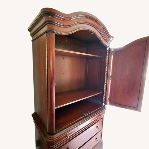 Used Dark Brown Wood Armoires for sale on AptDeco