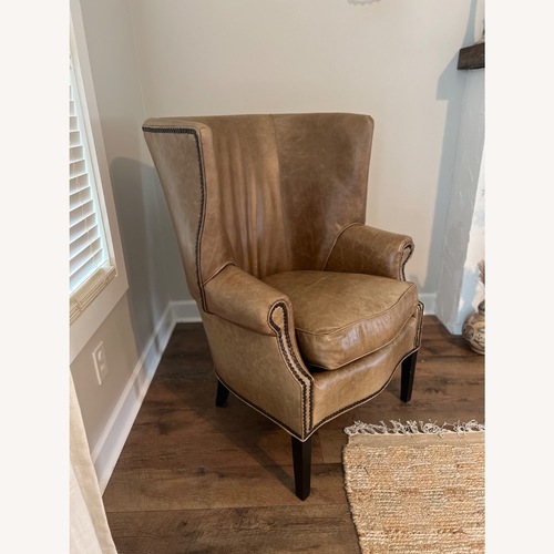 Used Vintage/Antique Finds Light Brown Accent Chair for sale on AptDeco
