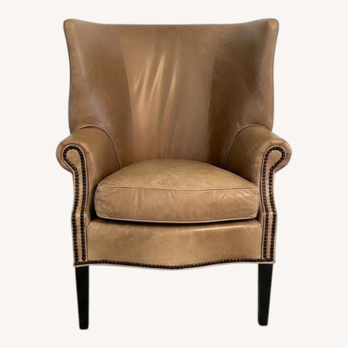 Used Vintage/Antique Finds Light Brown Accent Chair for sale on AptDeco