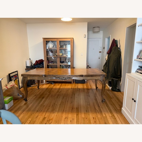Used Vintage/Antique Finds Wood Dining Table for sale on AptDeco
