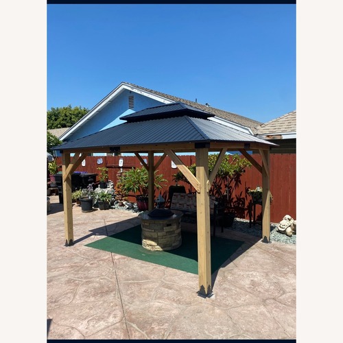 Used Wood Gazebo for sale on AptDeco