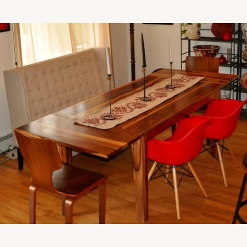 Used Solid Sheesham Indian Rosewood Dining Table  for sale on AptDeco