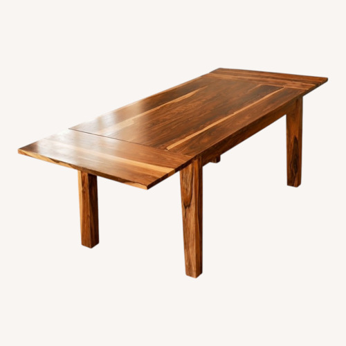 Used Solid Sheesham Indian Rosewood Dining Table  for sale on AptDeco