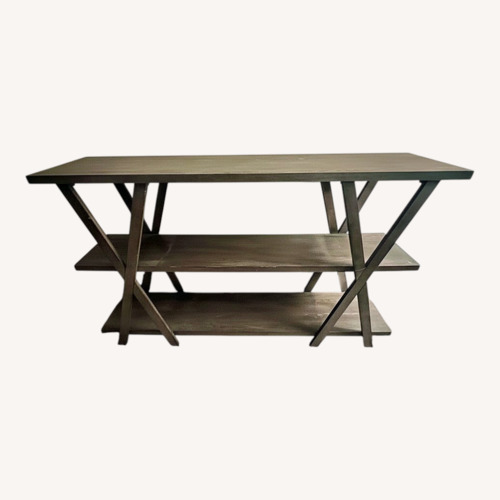 Used Light Grey Tv Stand for sale on AptDeco