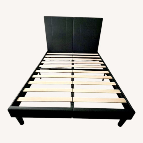 Used Black Queen Bed for sale on AptDeco