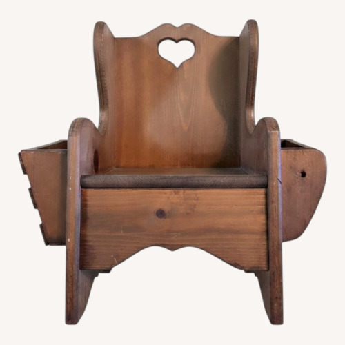 Used Vintage/Rustic Farmhouse Wooden Bathroom Decor  for sale on AptDeco