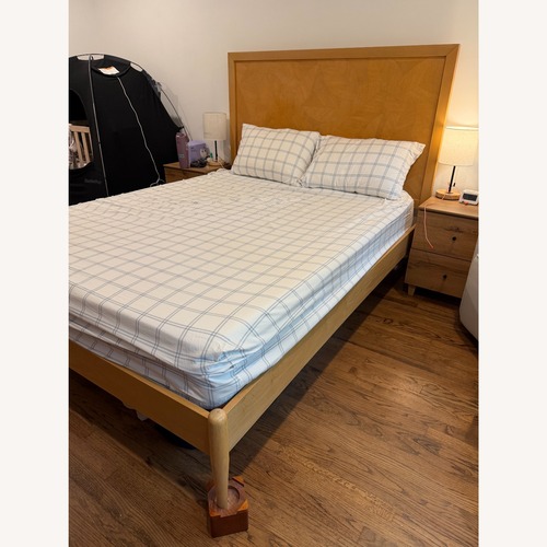 Used West Elm x Roar & Rabbit Queen Size Bed Frame for sale on AptDeco