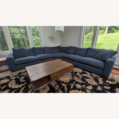 Used Room & Board 3+ Piece Sectional in Orla Ink for sale on AptDeco